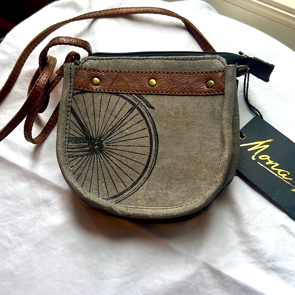 Mona B saddle crossbody purse